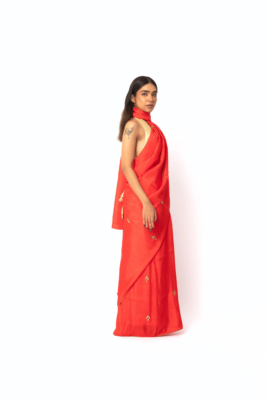 Cherry Upada Silk Saree