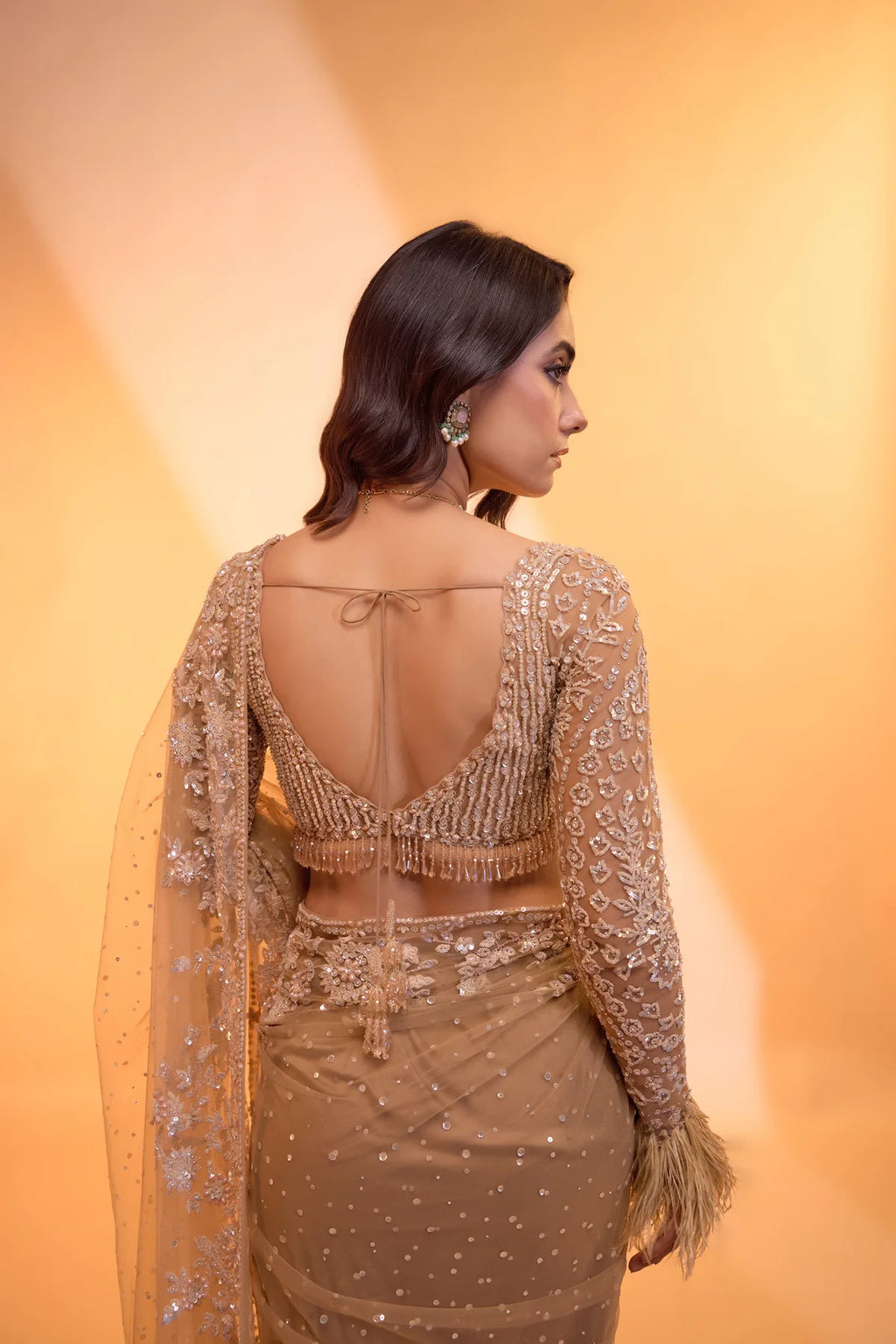 Lilies Panelled Saree
