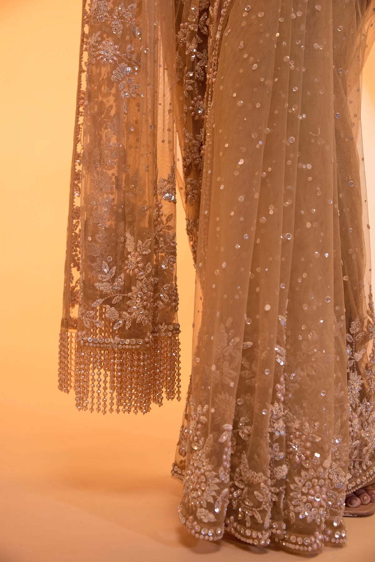 Lilies Panelled Saree