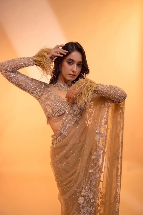 Lilies Panelled Saree